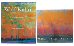 2 books- WOLF KAHN, 1- by J Spring, 1996, 2- by W Kahn, 2000, HB, 12.5"t - Imagen 1 de 12