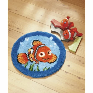 Vervaco Latch Hook Kit: Shaped Rug: Disney: Nemo - Picture 1 of 1