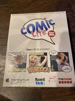 Comic Life Deluxe Edition for Mac & Windows with Ready to Use Styles New in Box - Image 1 of 4