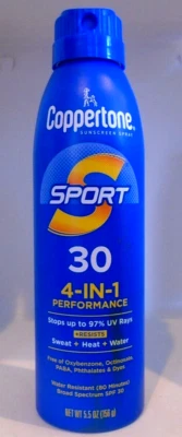 Coppertone Sport SPF 30 4 in 1 performance Sunscreen 5.5 oz - Image 1 of 2