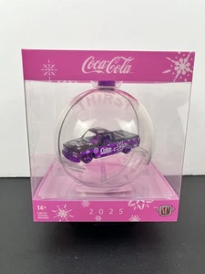 M2 Machines 2025 CHASE Coca-Cola Christmas Ornament 1992 Chevy C1500 SS 492 - Picture 1 of 9