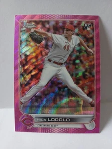 Nick Lodolo #USC123 Pink Wave Refractor (RC) - 2022 Topps Chrome Update Series - Bild 1 von 2