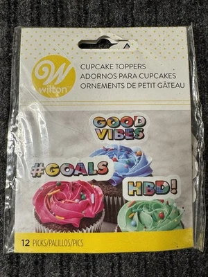 Toppers para cupcakes Wilton 12 piezas Foto 1 de 2