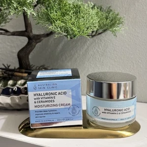 AUSTRALIAN SKIN CLINIC ÁCIDO HIALURÓNICO Vitamina E y Ceramidas Crema Hidratante - Imagen 1 de 2