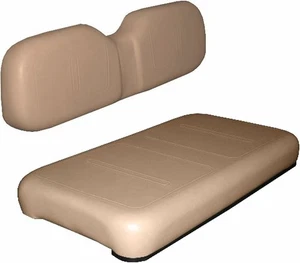 Golf Cart Seat Back and Bottom Cushion Set for EZGO TXT 1994-2013 (Tan) - Bild 1 von 5