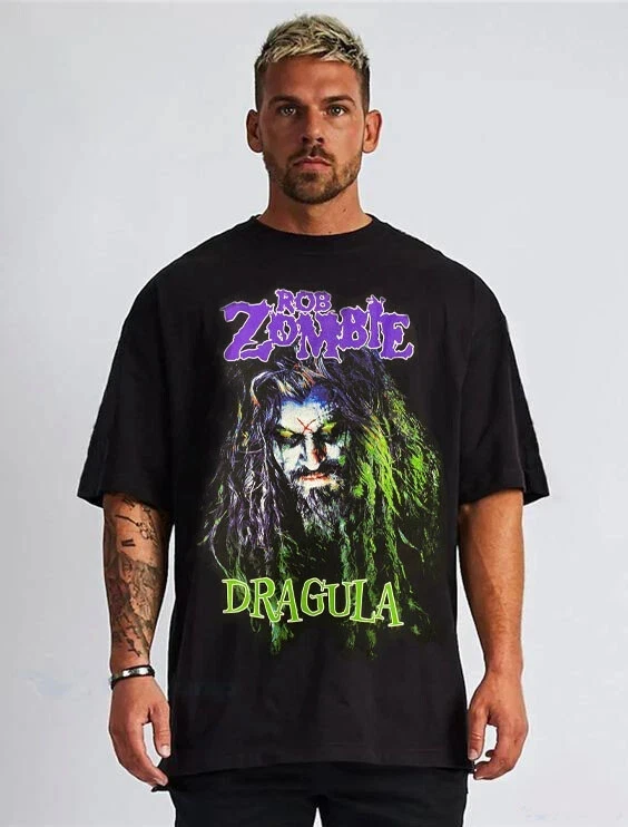 ROB ZOMBIE DRAGULA GROOVE METAL BLACK T SHIRTS - Image 1 of 1