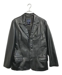 Leather Tailored Jacket L size Men's Brown 100% Leather Used - Picture 1 of 10