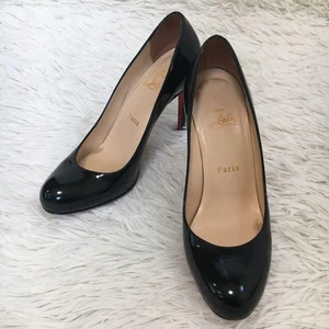 Zapatos de salón Christian Louboutin para mujer charol 6,0 EE. UU./36 negros nuevos - Imagen 1 de 9