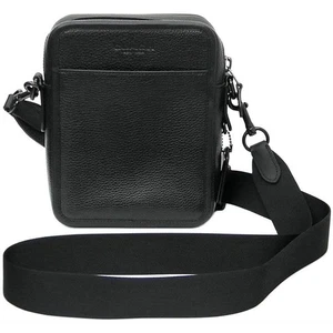 [Casi Como Nuevo] Bolso Bandolera COACH CP178 Negro Cuero Negro Logo Negro Usado - Imagen 1 de 9