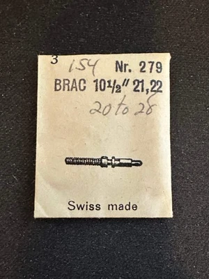 Ronda - Juego de 3 vástagos para Brac calibre 21, 22, 26, 27, 28 - nuevos en embalaje Foto 1 de 2