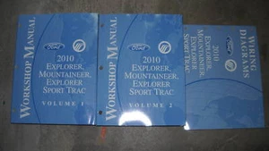 2010 Ford Explorador Mercury Alpinista Sport Trac Servicio Shop Manual Juego Con - Imagen 1 de 1