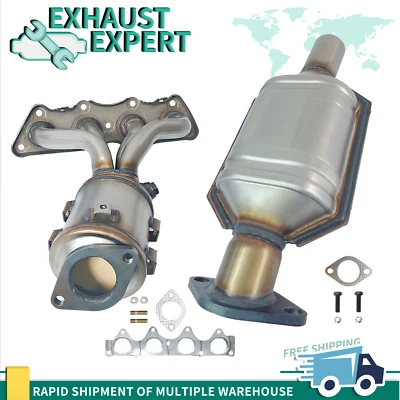 2x Catalytic Converter for Hyundai Accent 2012-2017 1.6L/Kia Rio 2012-2016 1.6L - Image 1 of 4