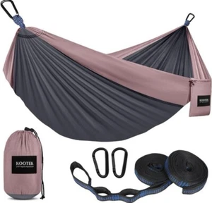 KOOTEK Portable Camping Hammock With Hanging Straps / Weight Limit 500lbs - Picture 1 of 5