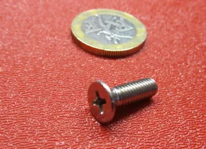 18-8 Stainless Flat Head Phillips Machine Screw 10-32 x 5/8" Length 100 Pcs - Picture 1 of 7
