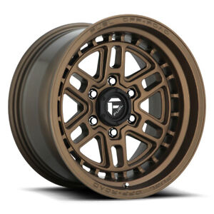 Fuel 17x9 D669 Nitro Wheel Bronze 5x5.5 / 5x139.7 PCD -12mm Offset 4.53"BS