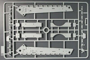 Takom 1/35th Scale King Tiger Porsche Turret - Parts Tree M from Kit No. 2074 - Picture 1 of 1