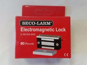 Cerradura electromagnética Seco-Larm, 80 libras [E-941SA-80Q] - Imagen 1 de 3