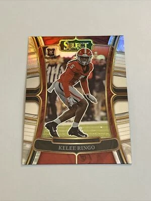 2023 Panini Select Draft Picks Kelee Ringo Rookie Silver Prizm #25 Georgia - Image 1 of 2