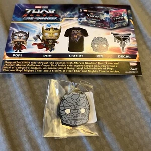 Funko PIN Marvel Thor Love & Thunder - Korg - Collector Corps Excl enamel - Picture 1 of 1