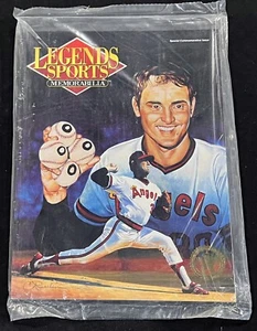 LEGENDS SPORTS MEMORABILIA RARE 22K GOLD HOBBY NOLAN RYAN 1ST ISSUE 1993 SEALED - Picture 1 of 4