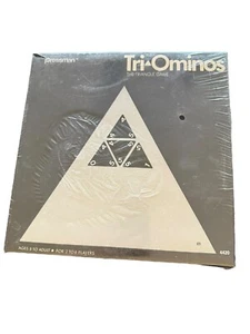 Vintage Pressman Tri-ominos The Triangle Domino Game # 4420 By Pressman Sealed - Picture 1 of 2