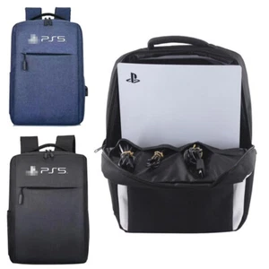 For PS5 Backpack Game Console Outdoor Travel Carrying Case Storage Shoulder Bag - Picture 1 of 15