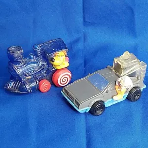 Giocattoli Happy Meal McDonald's 1991 Ritorno al Futuro Doc in DeLorean e Treno - Foto 1 di 7