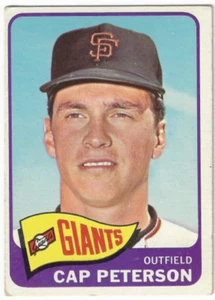 Cap Peterson 1965 Topps Baseball Card San Francisco Giants #512 - Picture 1 of 2