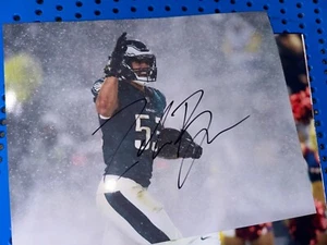 Zack Baun signed PHILADELPHIA EAGLES 8x10 photo - Picture 1 of 1