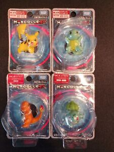 Pokémon - Takara TOMY - Moncolle EX - Pikachu Charmander Bulbasaur Squirtle
