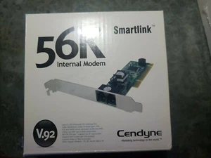 3 Cendyne CEN-PCI-56K-V92 SmartLink SL2801 56.6K V.92 Internet Dial-Up PCI Modem - Picture 1 of 3