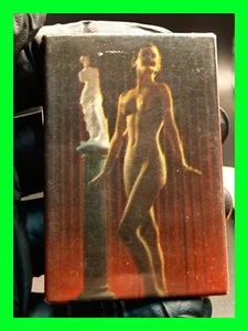 Original Vintage Risque Nude Pinup Girl Cheesecake Compact Pocket Mirror 5 Of 6 - Bild 1 von 4