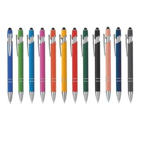 Penna a Sfera Touch Clip Argento Personalizzabile Vari Colori - Imagen 1 de 26