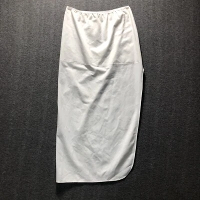 Dominique Deslizamiento de Control de Longitud Completa David’s Bridal 7218 Talla Grande Ranura Blanca Foto 1 de 4