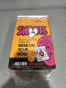 1989 Continental Candy Co. Snoots Trading Cards - Sealed Box. RAR - Bild 1 von 24