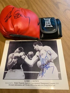 Guante de boxeo y foto de Gerry Cooney Singed - Imagen 1 de 4