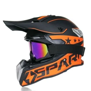 Full Face Motocross Motorcycle Helmet Off Road MX MTV Street Dirt Bike  - DOT - Picture 1 of 9
