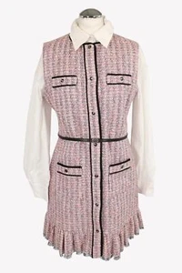 Maje Damen Kleid Gr. 40 (FR 42) Mehrfarbig NEU Shirtkleid Shiftkleid Dress - Bild 1 von 5