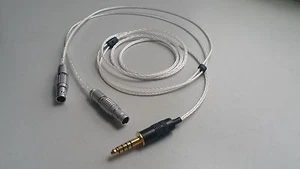 4,4 mm Stecker Kabel Focal Utopia Ultra Kopfhörer occ silber Draht - Bild 1 von 1