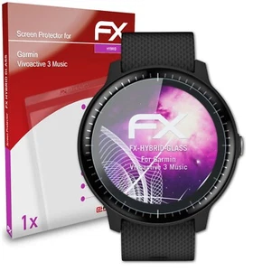 atFoliX Película Vidrio para Garmin Vivoactive 3 Music 9H Armadura protectora - Imagen 1 de 5