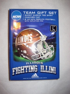 Boys Fighting Illini Team Gift Set-Size L (14-16) - New in Box - Picture 1 of 4
