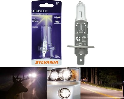 Sylvania Xtra Vision One Bulb H1 55W Head Light Low Beam Upgrade Replacement OE - Image 1 of 4