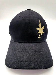 Cappello Yupoong Flexfit marijuana erba cappello pistola foglia L/XL - Foto 1 di 8