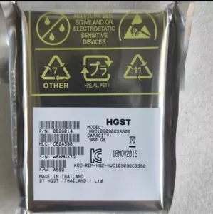 H.G.S.T HUC109090CSS600 900Gb 2.5" 10K SAS 6Gb/s 0B26014 Server Hard Drive - Picture 1 of 4