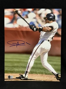 CANDY MALDONADO S.F. GIANTS SIGNED AUTOGRAPH 11X14 PHOTO BAS BECKETT COA (A) - Picture 1 of 4
