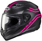 HJC i10 Strix Helmet MED Semi Flat Black/Pink 0810-3638-05