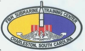 Centro de Entrenamiento Submarino FBM Charleston, Carolina del Sur BC Patch Cat No C6751 - Imagen 1 de 1