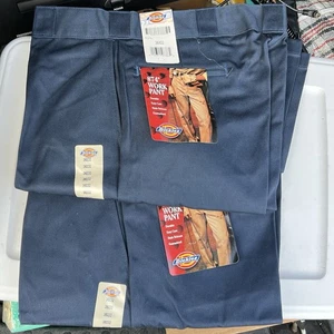 Neu mit Etikett (2) Paar Vintage Dickies Herren 874 36x32 Workwear Hosen Vintage 2001 - Bild 1 von 4