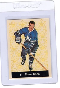 Parkhurst Parkie 1993 reimpresión Dave Keon Maple Leafs novato - Imagen 1 de 2