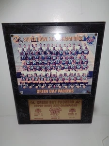 Super Bowl XXXI Champions LE Green Bay Packers Plaque 12 x 15 - Picture 1 of 5